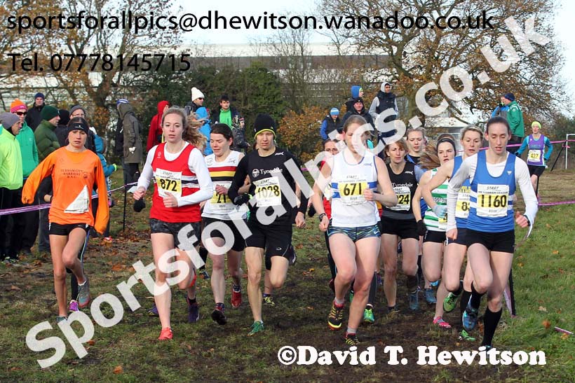 Senior womens Start Fitness NEHL, Aykley Heads, Durham. Photo: David T. Hewitson/Sports for All Pics